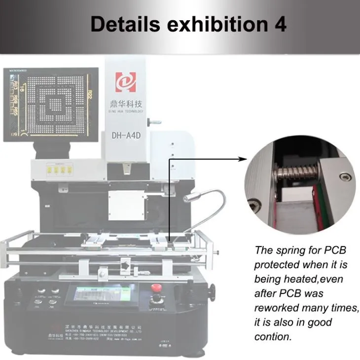DH-A4D Quick Soldering Station For Different PCBs Including Mobile Phones And Laptops